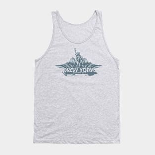 New York City Skyline Skyscrapers Tank Top